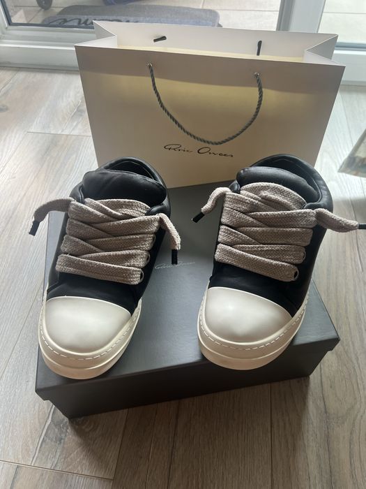 Rick Owens jumbo laces low