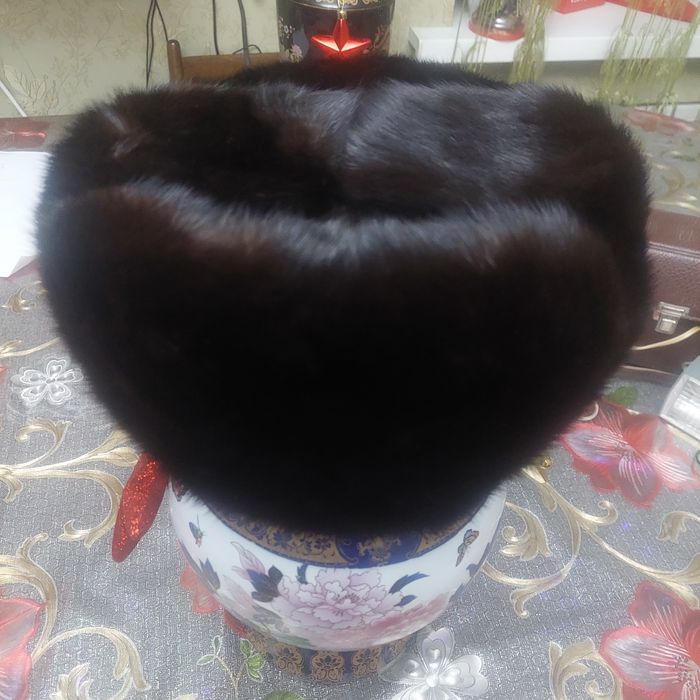 Шапка норковая мужская
