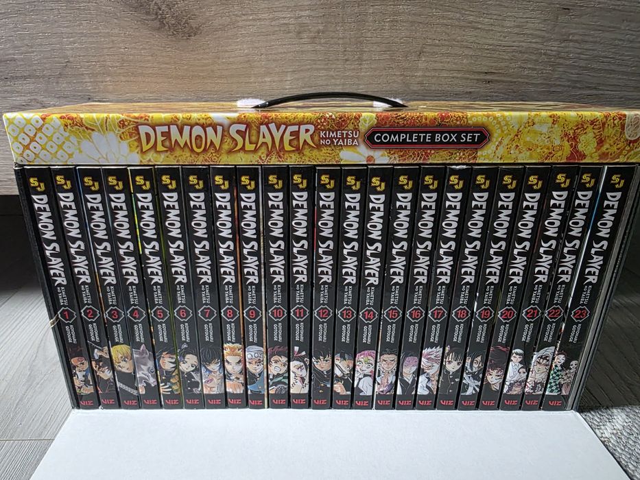 Demon slayer manga box set