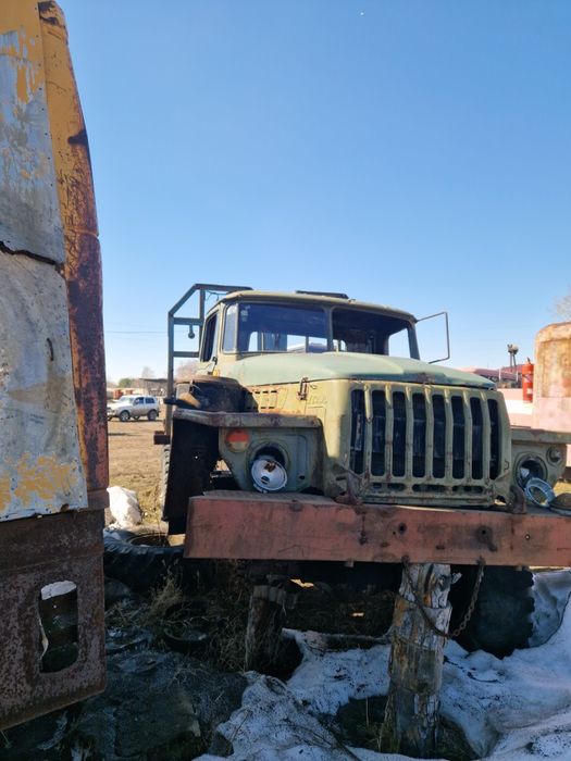 Урал 4320, лесовоз.