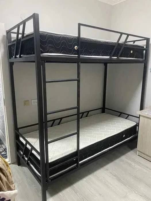 Двухъярусная кровать Loft krovat темир крават metal kalavat Лофт