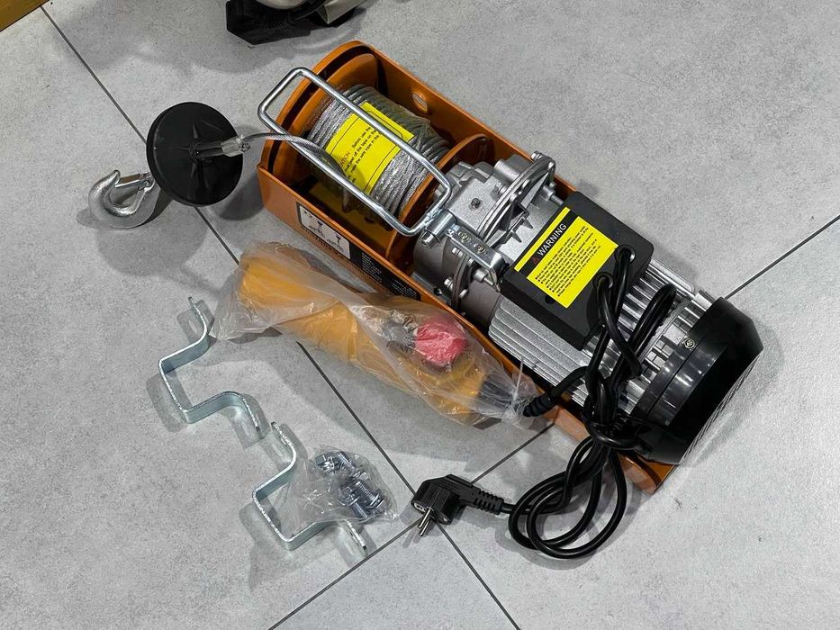 лебедка . Таль 300/600 кг Электрическый трос 20 м /телфер / tal elektr
