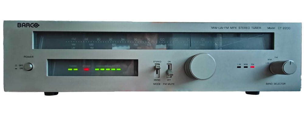 BARCO CC 2200 касетъчен дек + CT 2200 стерео тунер