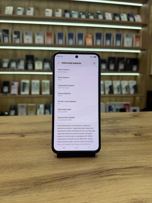 ‼️ Samsung A36 5G Black 128Gb/6Gb ram - Sanatate bat. 100% - Garantie 12 luni