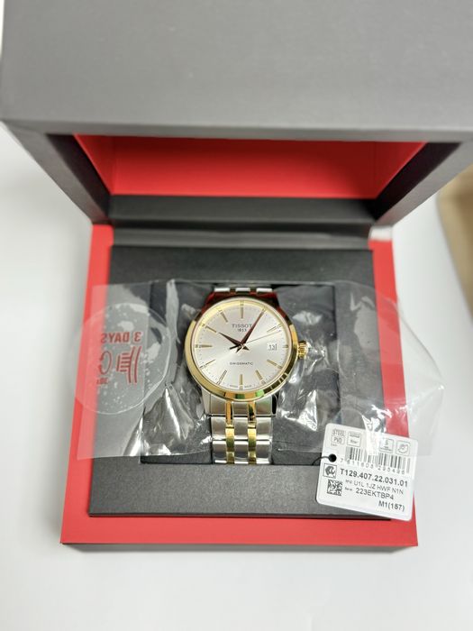 Оригинальные Tissot CLASSIC DREAM новые механические часы Швейцария