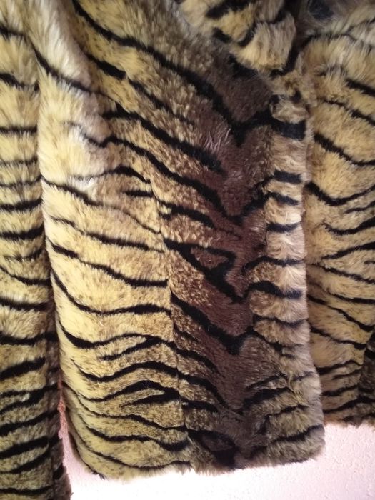 Blană animal print mărimea M Autentic