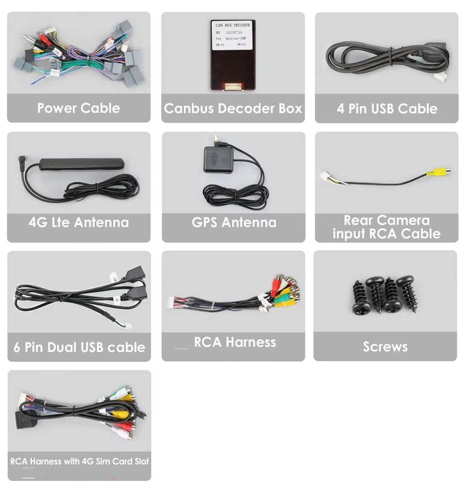 Мултимедия 9" за Honda Accord 8 Android 14 навигация CARPLAY GPS DSP