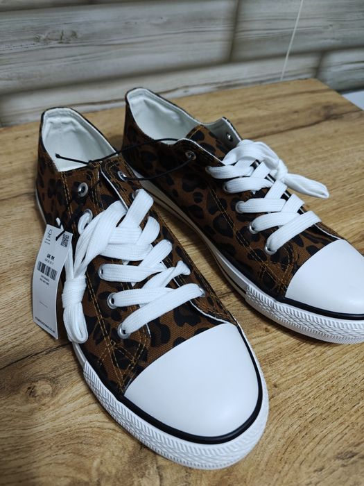 Кеды леопардовые 42р.