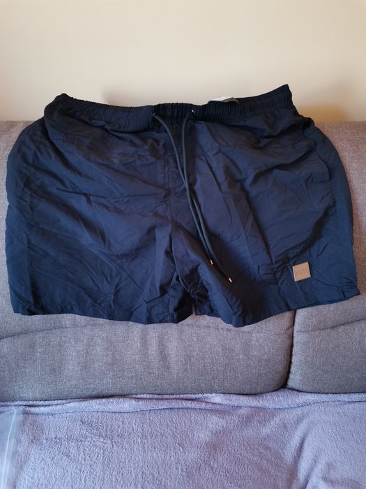 Short de baie URBAN CLASSICS, negru , marime XXL