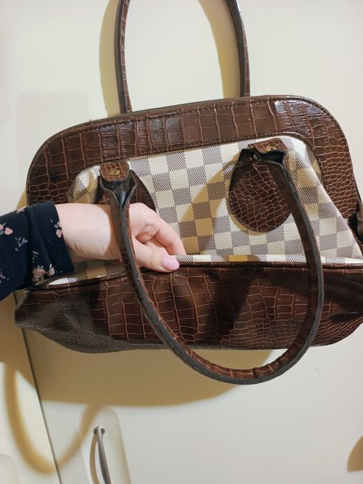 Geanta Louis Vuitton mare + geanta LV mica