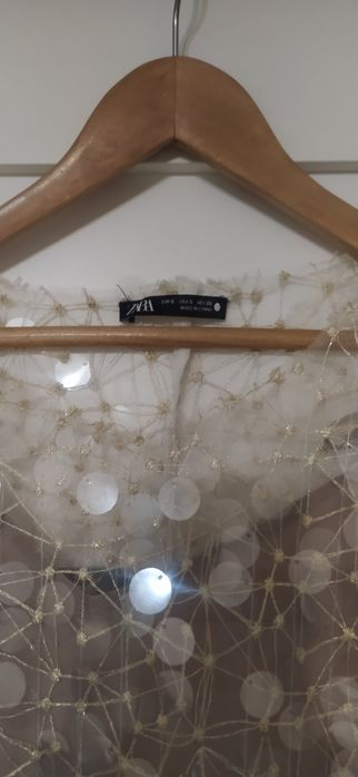 Платье с пайетками