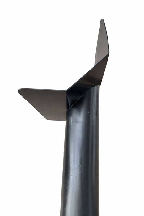 Парапетная воронка квадратного сечения с галтелью 110/100/ с листоулов