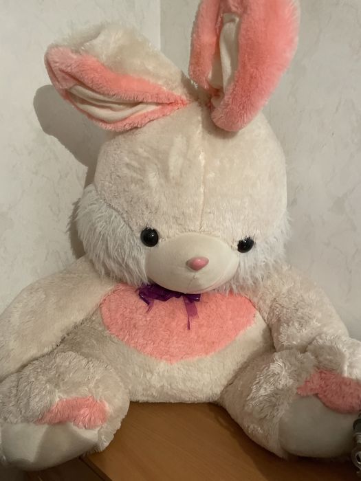 Мягкая игрушка, заяц