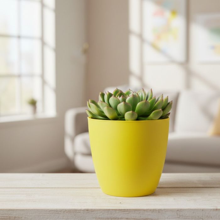 Саксия с поливна система Ø18×H16 см - за здрава коренова система