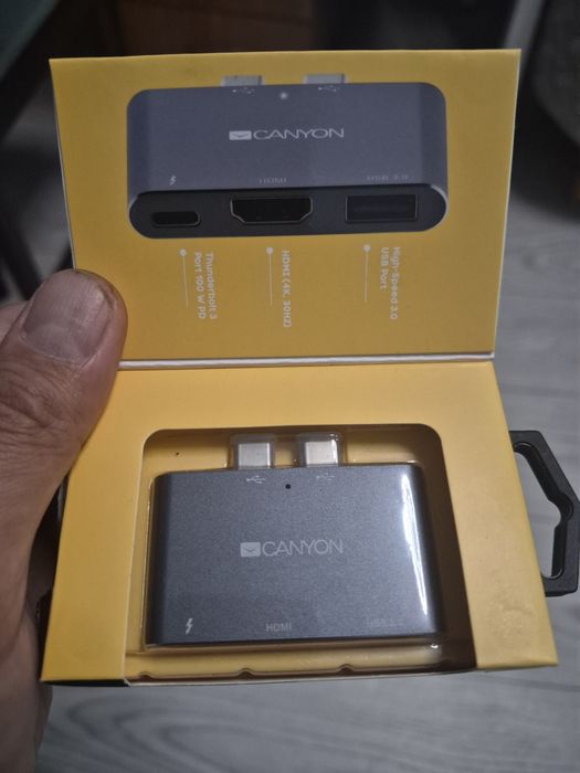 Док-станция Thunderbolt 3 3-в-1 DS-1