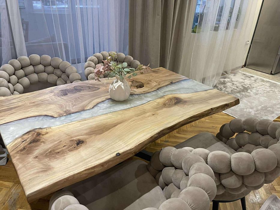 Помощни и холни масички с епоксидна смола