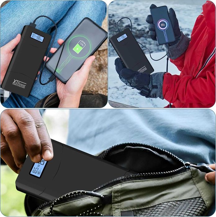 Външна батерия за зареждане на лаптоп XT-20000QC3 20100mAh 5V 65W Power Bank Бързо зарядно