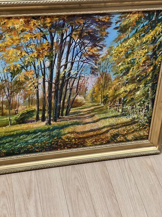 Картина маслом Осень