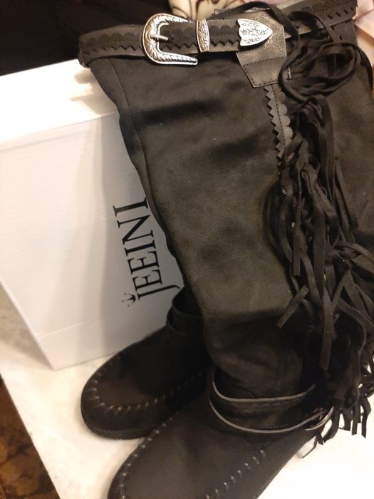 Ботуши, велур, номер 40