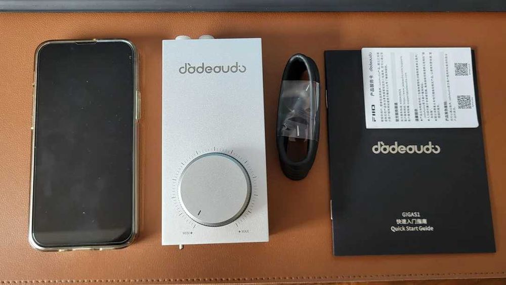 FiiO Gigas 1 Jade Audio Amplificator Casti Telefon Desktop, Nou, Cutie