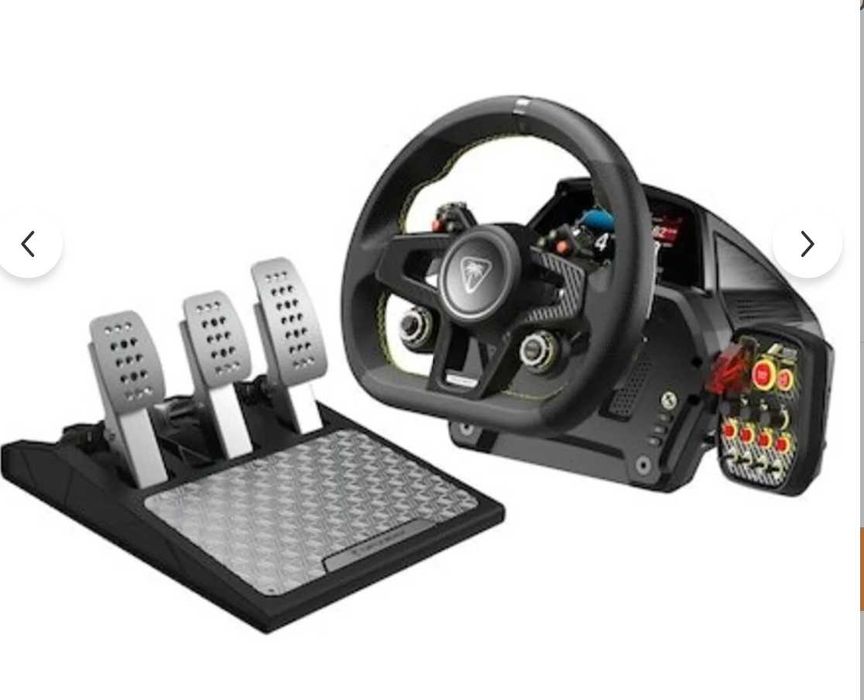 Turtle Beach Volan VelocityOne Race + pedale, negru