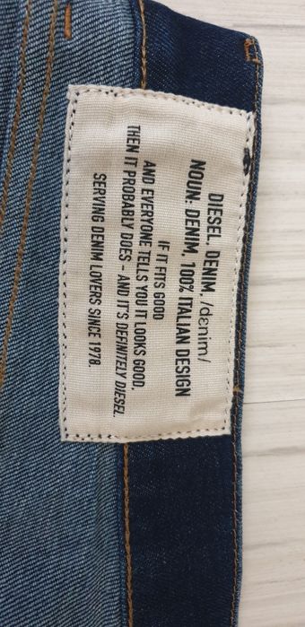 Diesel D - Struct Slim Fit Mens Size 34/32 НОВО! ОРИГИНАЛ! Мъжки Дънки