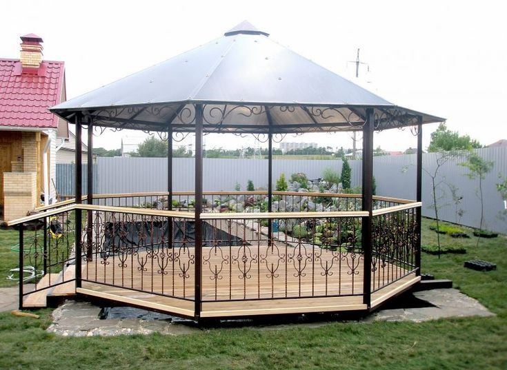 Беседки металлический.