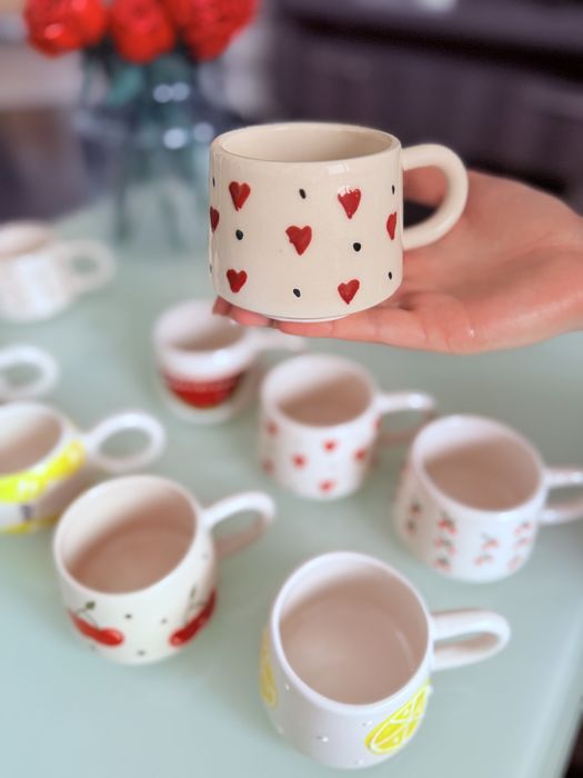 Керамични чаши ръчна изработка