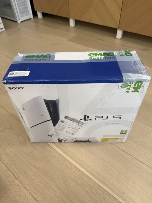 Consolă Sony PlayStation 5 (PS5) Slim Disc Edition 1TB (Model CFI-2116) – GARANTIE EMAG SEP 2028
