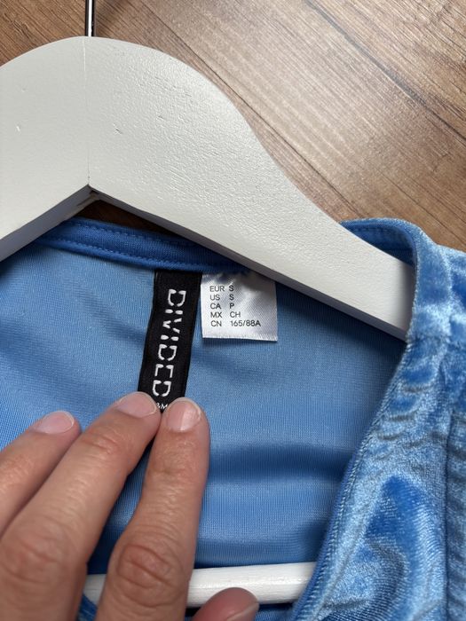 Синя рокля H&M, размер S, не е носена