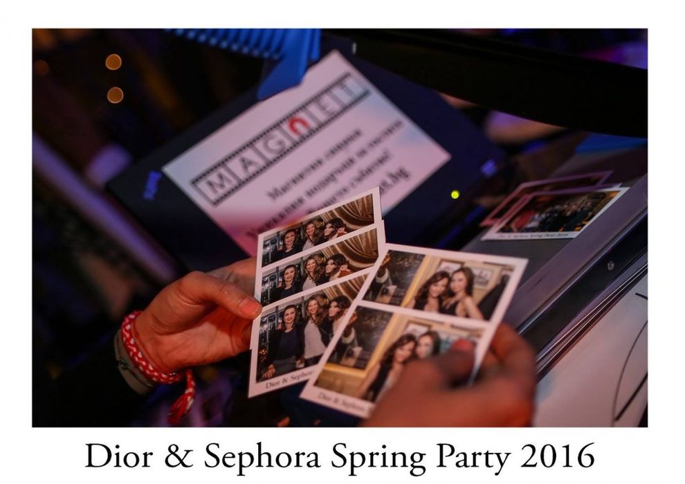 Подаръци за гости моментни магнитни снимко