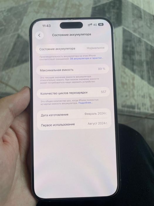 Iphone 15 Pro Max 256gb