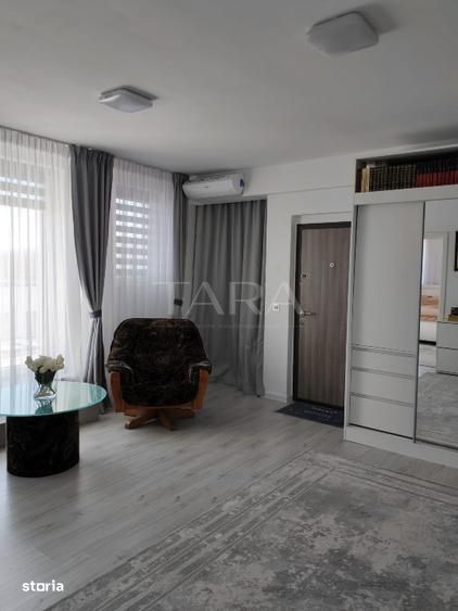 Apartament 2 camere, Chinteni – finisat, terasă 22 mp, parcare inclusă
