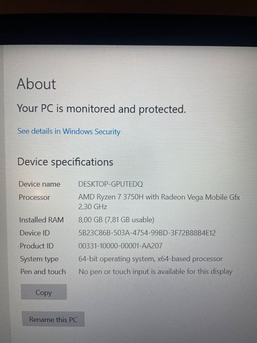 Vând leptop TUF Gaming