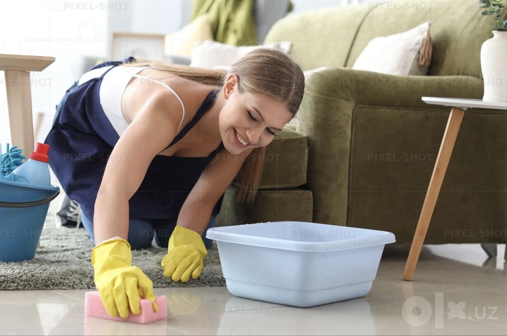 Недорогая уборка квартир от 350.000 Cleaning service