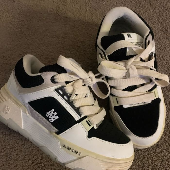Adidasi Amiri MA 1 Black & White