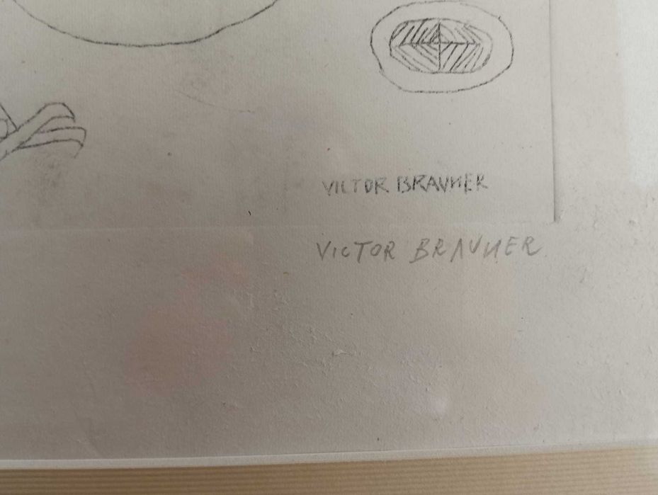 Gravura veche Victor Brauner - 1