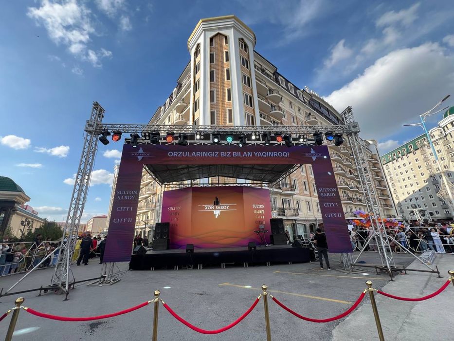 Led ekran , svet va ovoz apparaturalari