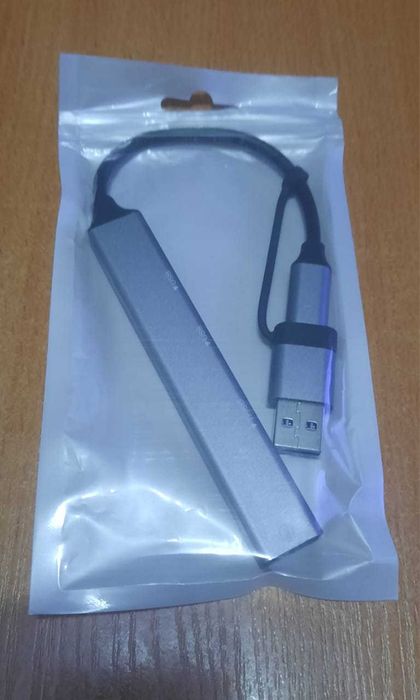 USB HUB ХАБ  Type C  3.5 Mm Jack Картридер