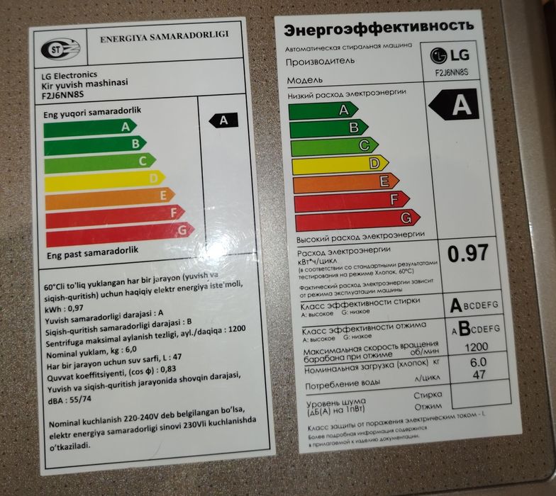 LG стиральная машина