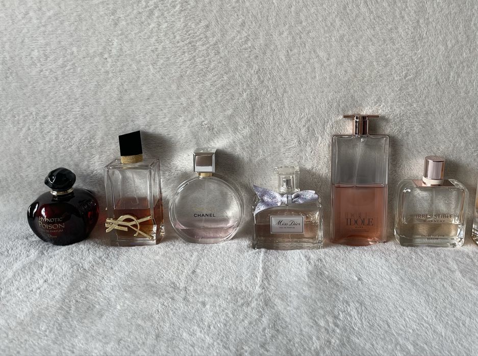 Miss Dior Chanel Chance Givenchy Irresistible YSL Libre Lancone Armani