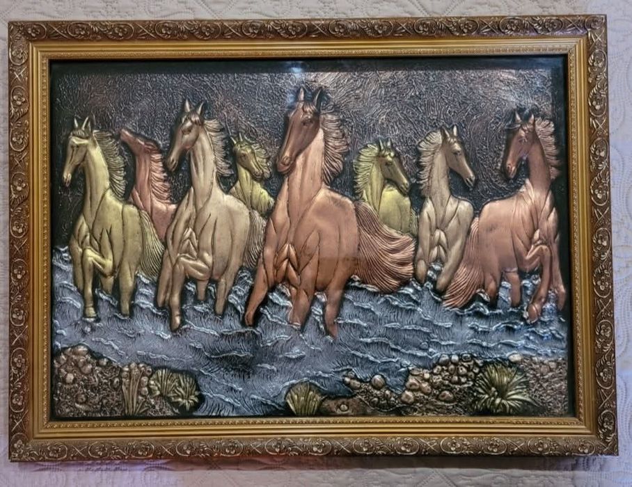 Картина Бягащи коне