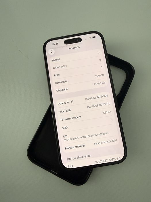 Iphone 14 pro/256g/100% baterie