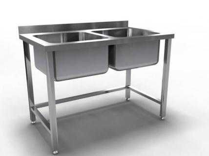 Ванна моечная из нержавеющей стали