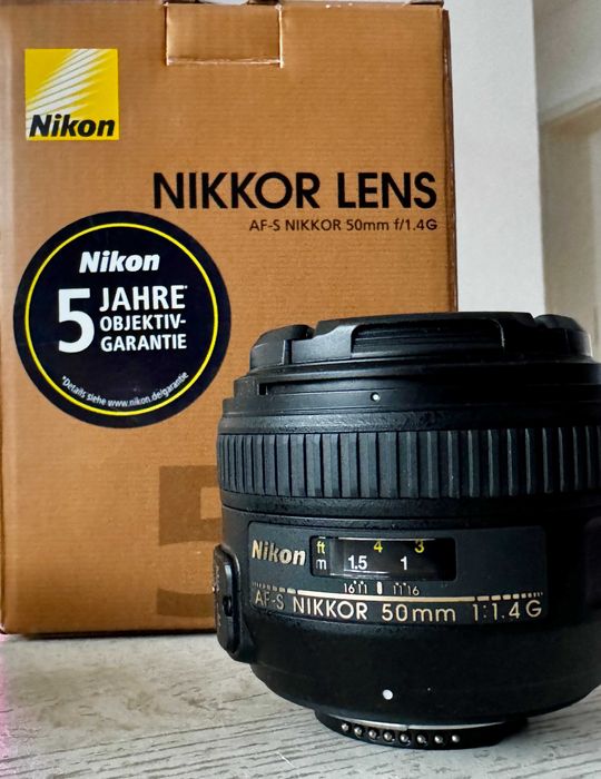 Obiectiv Nikon 50mm f1.4