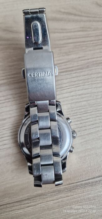 Срочно продам часы оригинал Certina 1888