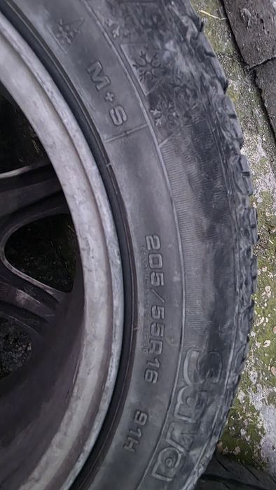 Оригинални джанти зa Мерцедес/Mercedes 16" 5x112 - 6.5J ET32 с гуми (2 зимни + 2 летни)