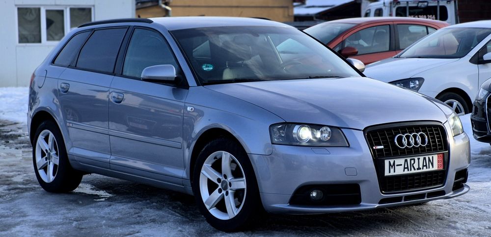 Audi a3 2.0 tdi 140 cp 3 x sline