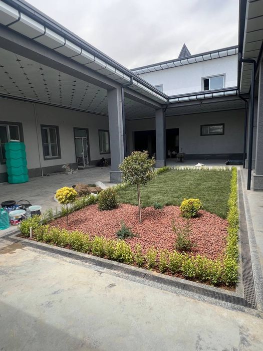 Gazon Газон, полив,ландшафт