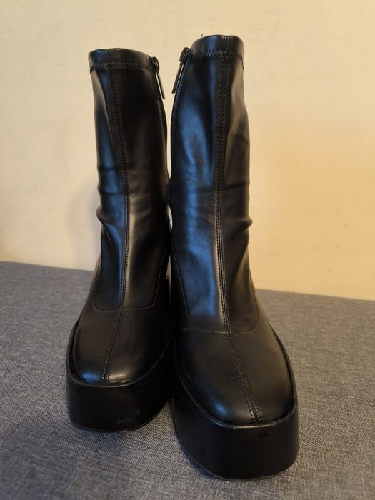 Ghete dama Zara high heel platform